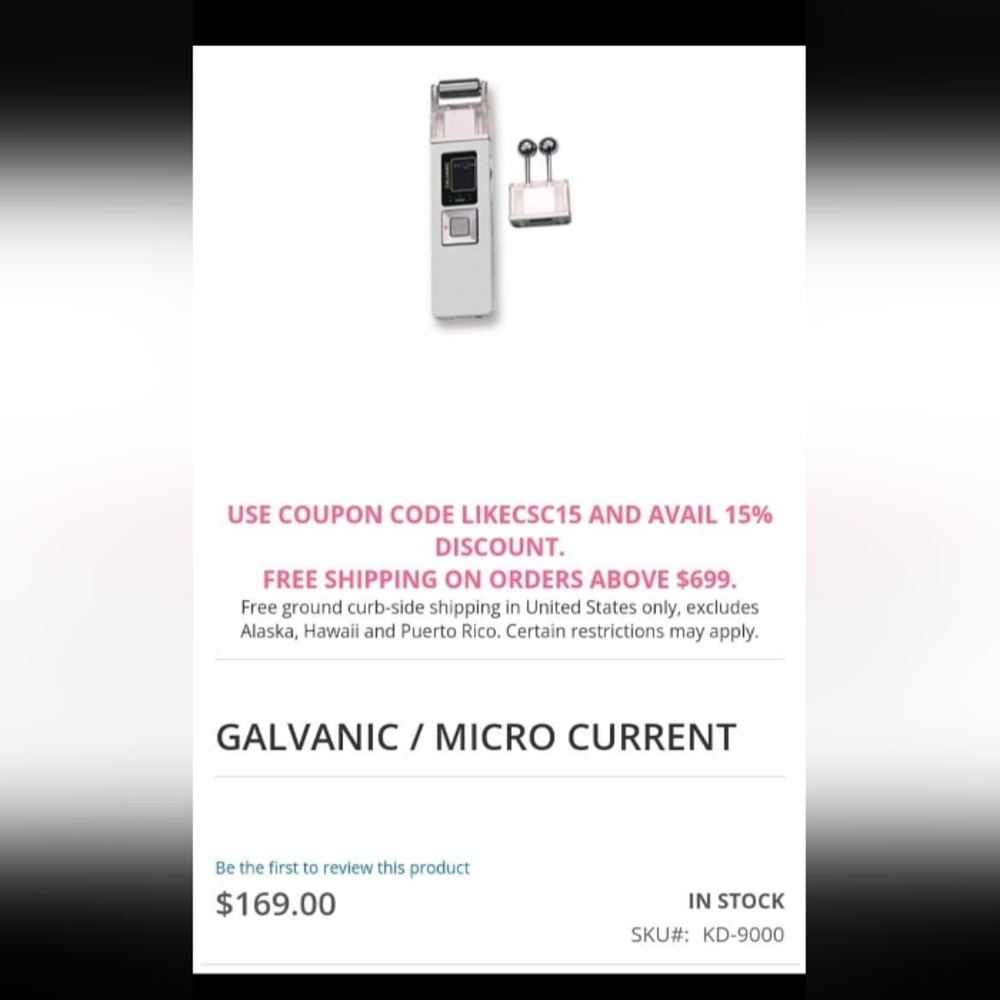 Galvanic Micro Current